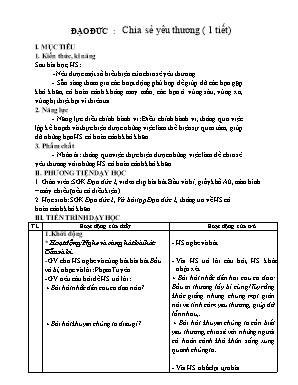 Bài giảng môn Đạo đức Lớp 2 (Chân trời sáng tạo) - Bài 8 Chia sẻ yêu thương